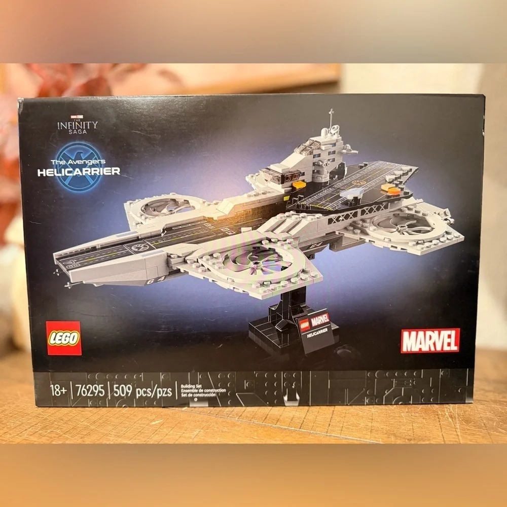 LEGO Marvel The Avengers Helicarrier Building Set for Adults Gift for Christmas
